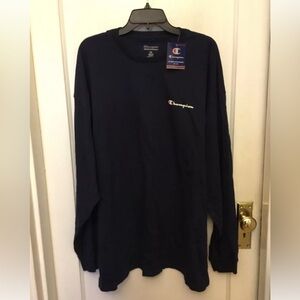 Champions T Shirt Mens Big & Tall Logo Long Sleeve Graphic Tee NWT.